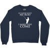 so good with my rod i make fish come Crewneck Sweatshirt