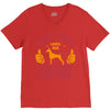 This Girl Loves Her Doberman Pinscher V-Neck Tee