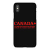 canada living the american dream iPhoneX