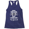 sorry this girl is already taken by a super sexy february boyfriend Racerback Tank