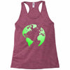Earth Themed Funny Racerback Tank