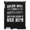 Back Off Crazy Gramps Afraid To Use Him iPad 3 and 4 Case
