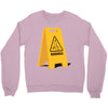 caution bananas Crewneck Sweatshirt