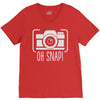 oh snap V-Neck Tee