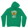 All Men Are Created Equal But Only The Best Are Born In July Unisex Hoodie
