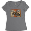 last stop hot rod repair sign, ideal birthday gift or present Women's Triblend Scoop T-shirt