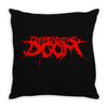 impending doom Throw Pillow