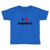 i love summer Toddler T-shirt