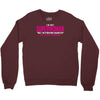 superwoman fighting diabetes Crewneck Sweatshirt