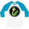 CUTE SNAKE 3/4 Sleeve Shirt