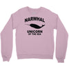 narwhal whale Crewneck Sweatshirt