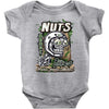 nuts about bikes Baby Onesie