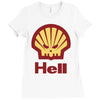 hell Ladies Fitted T-Shirt
