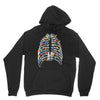 skeleton christmas tree Unisex Hoodie