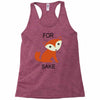 for fox sake Racerback Tank