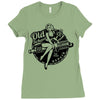 old school Ladies Fitted T-Shirt