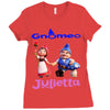 Sherlock Gnomes Ladies Fitted T-Shirt