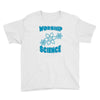science worship funny geek atheist anti religion Youth Tee