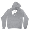 yin yang shark Hoodie