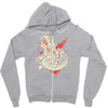 chest burstin' alien Zipper Hoodie