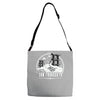 greetings from san fransokyo Adjustable Strap Totes