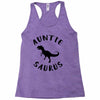 Auntiesaurus Racerback Tank