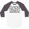 cat lovers 3/4 Sleeve Shirt