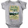 sell my herald ideal birthday gift or present Baby Bodysuit