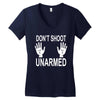 dont shoot Women's V-Neck T-Shirt