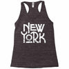 new york Racerback Tank