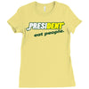president eat people Ladies Fitted T-Shirt