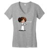 i love you Women's V-Neck T-Shirt