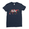 Floral Baby Bear Ladies Fitted T-Shirt