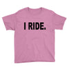 i ride Youth Tee