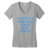 morning person Women's V-Neck T-Shirt