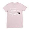 you can't scare me i'm a mother Ladies Fitted T-Shirt