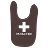 paraletic funny printed green top drinking booze party drunk Baby Bibs
