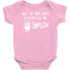 sheltie hair Baby Onesie