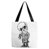 scary boy Tote Bags