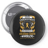 Never Underestimate the Strength of a Childhood Cancer Warrior Pin-back button