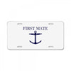 first mate License Plate