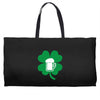 drink and irish Weekender Totes