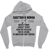 Sagittarius Woman Zipper Hoodie