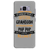 Super Cool Grandson Of A Freaking Awesome Pop Pop Samsung Galaxy S8 Plus