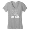 too slow Women's V-Neck T-Shirt