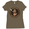 hamster Ladies Fitted T-Shirt