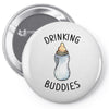 Drinking Buddies Pin-back button