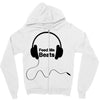 feed me beats Zipper Hoodie