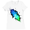 the birthplace of inspiration Ladies Fitted T-Shirt