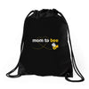 Mom to Bee Unknown Gender Drawstring Bags
